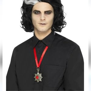 Smiffy's Deluxe Vampire Metal Medallion Necklace
